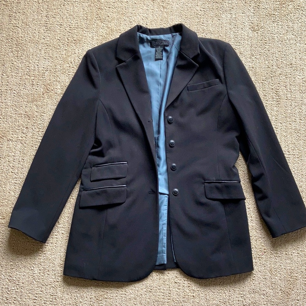 Express Black long blazer